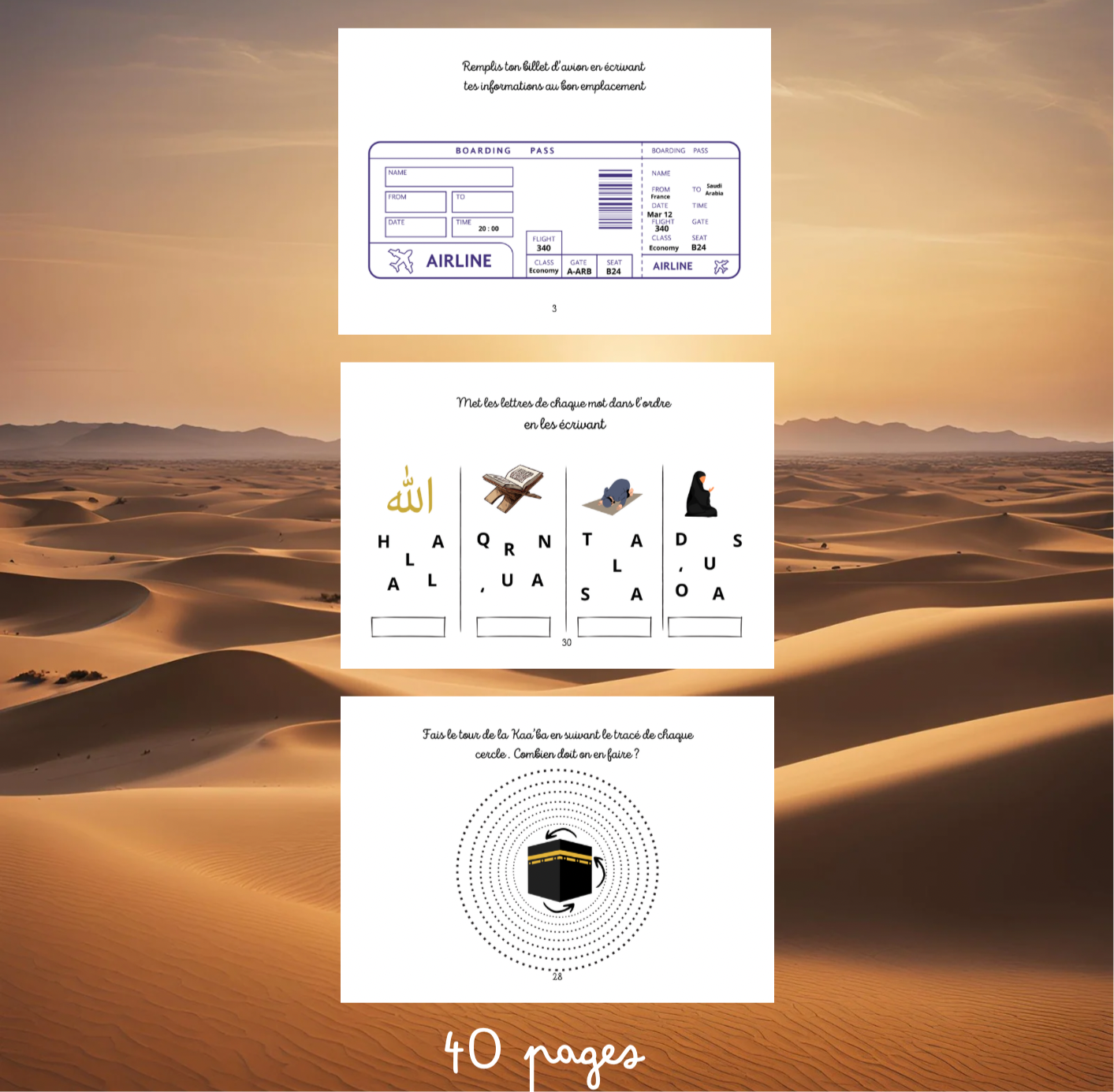 Booklet: Discovering Medina and Mecca - from 4 years old