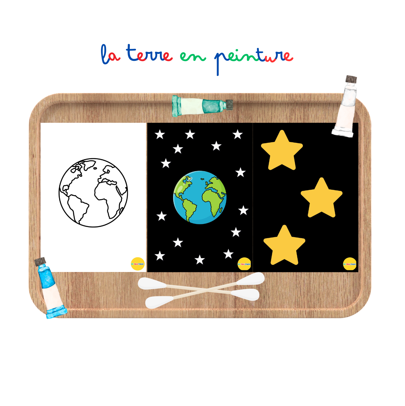 Activité : Atelier peinture sur la Terre