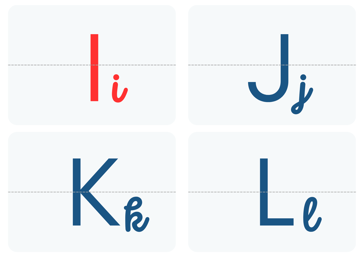 Alphabet letters frieze