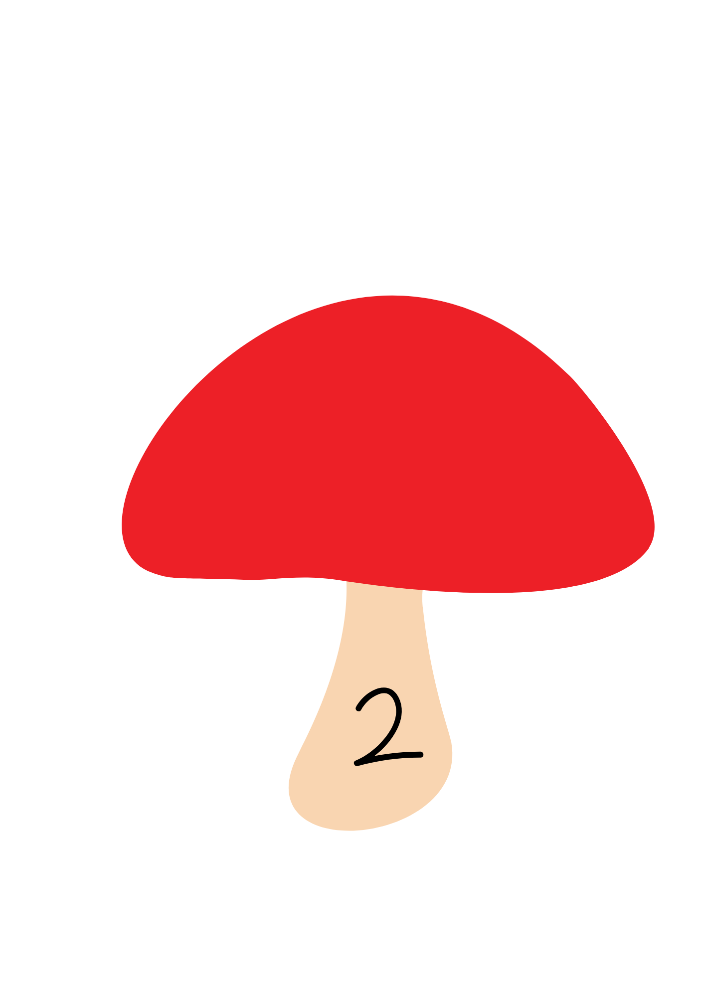 Atelier montessori - Les champignons à pompons