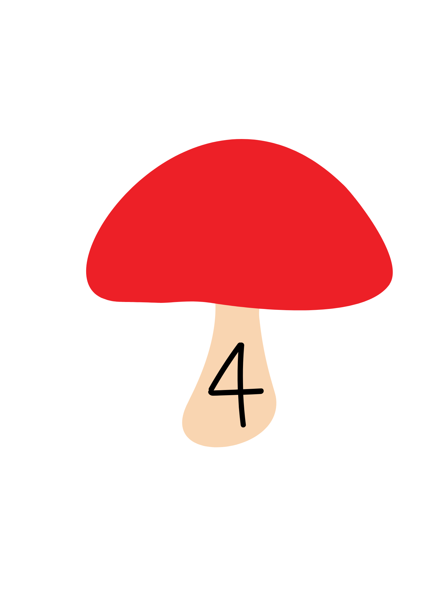 Atelier montessori - Les champignons à pompons