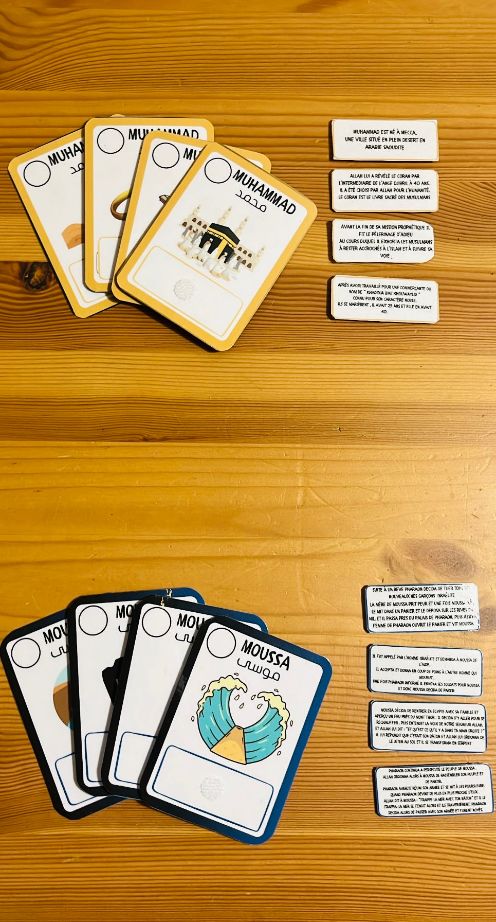 Sequential Card Games: History of the Prophets