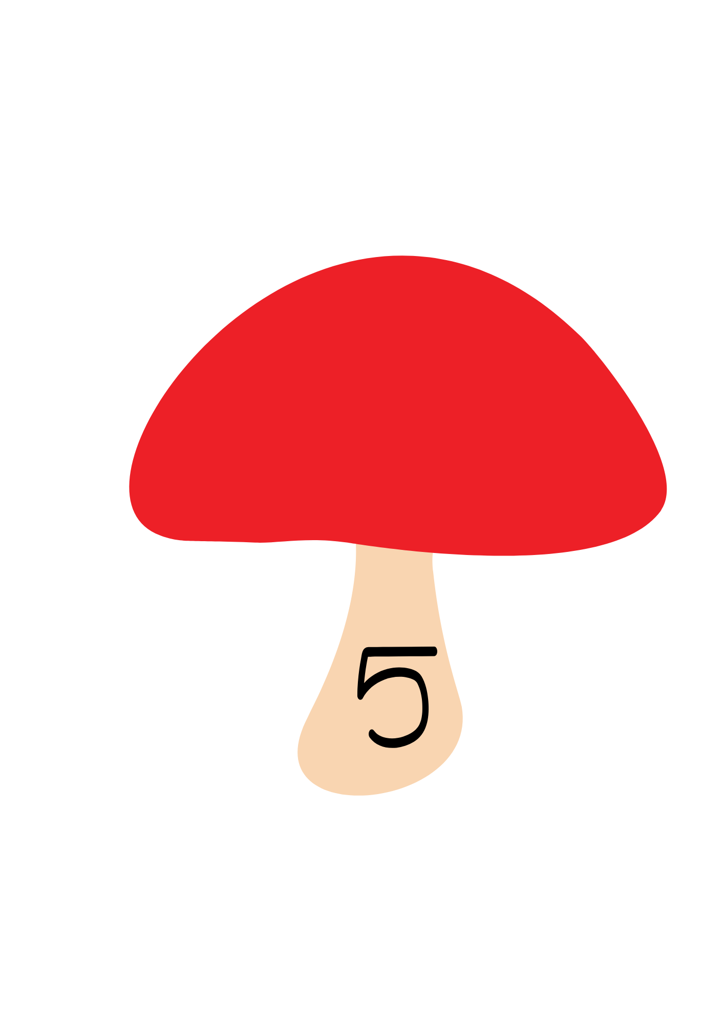 Atelier montessori - Les champignons à pompons