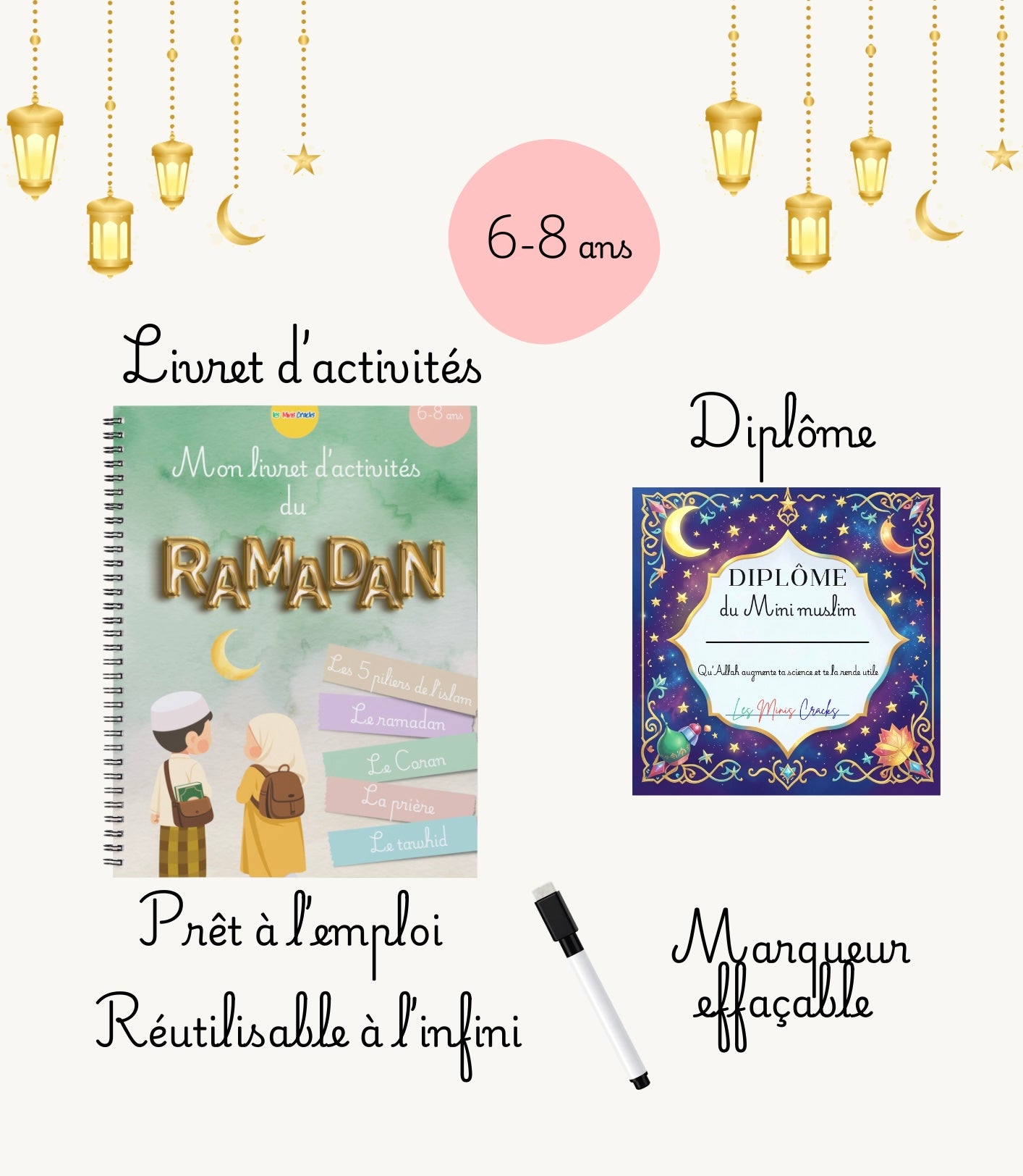 Livret d’activités sur le ramadan (6-8 ans)
