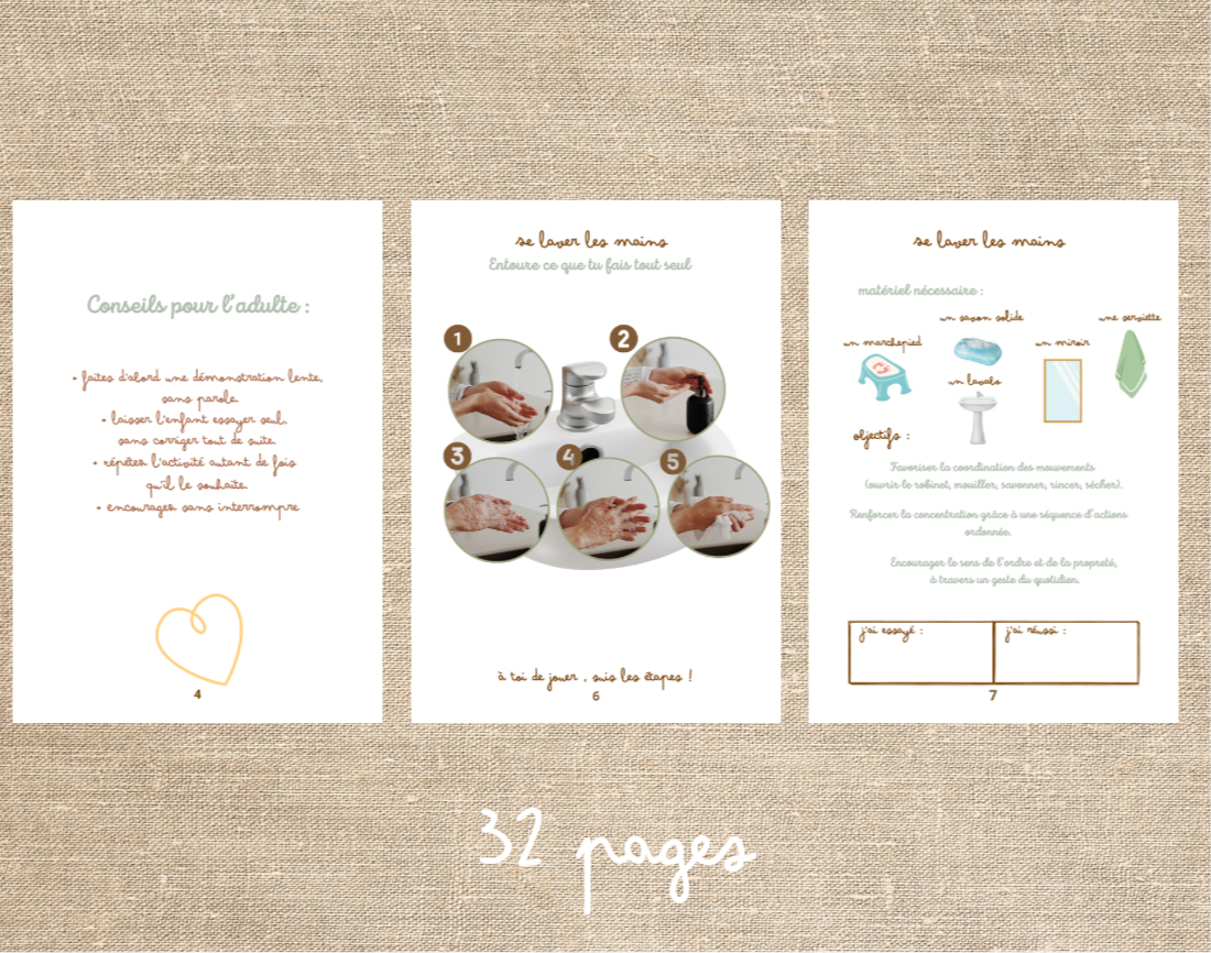 My practical life workshops part 1 - from 18 months - 3 years
