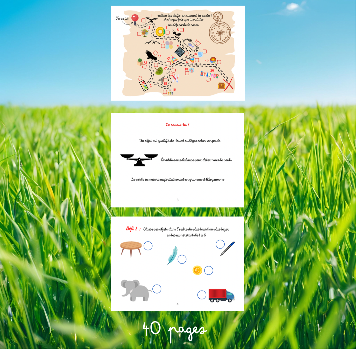 Booklet: Discovering the world - from 3 to 6 years old