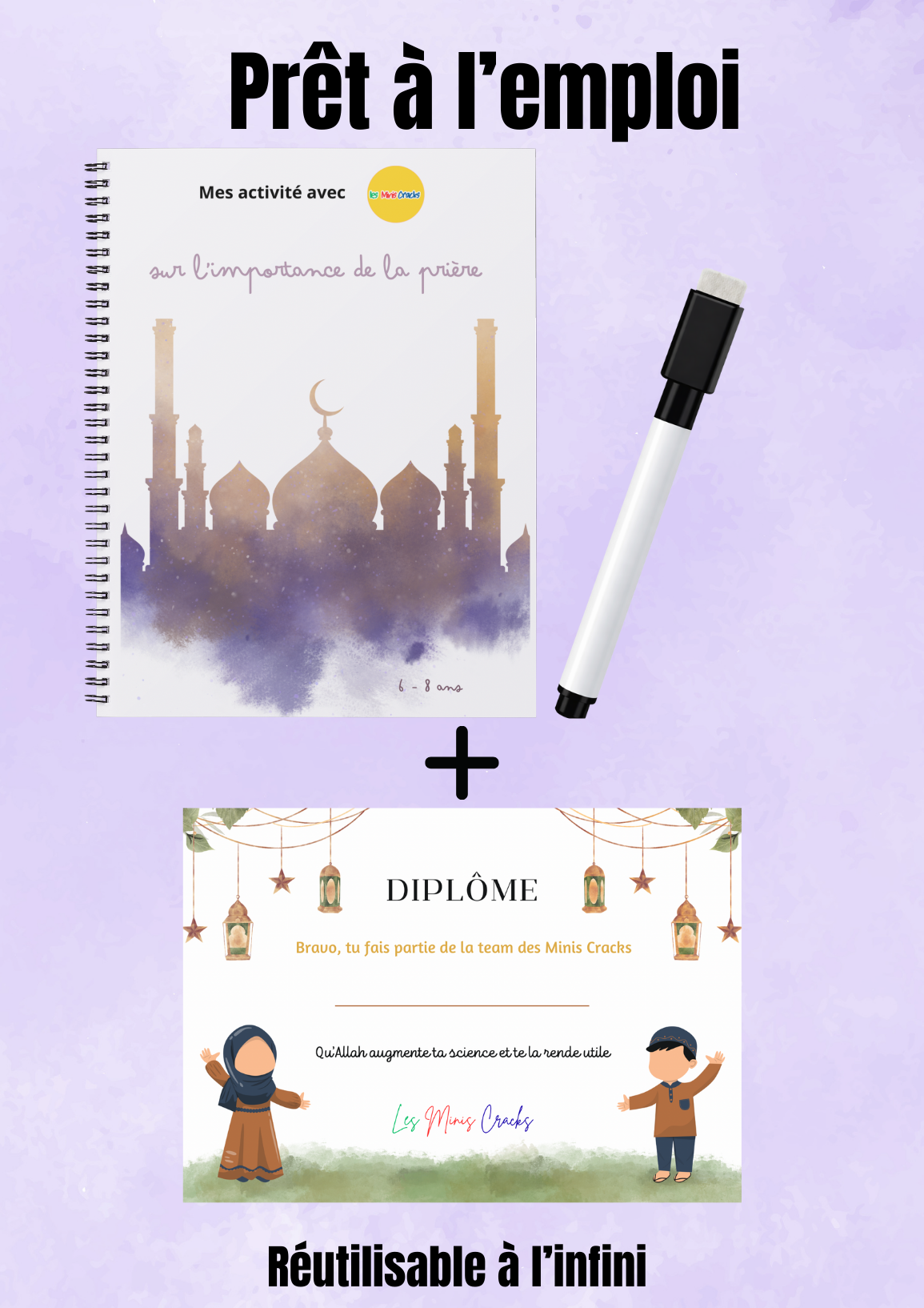 Livret d’activités islamiques – L’importance de la prière en islam (6–8 ans)