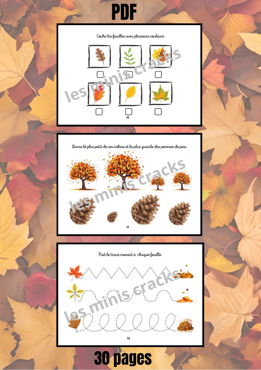 Livret :  l'automne (3-6 ans)