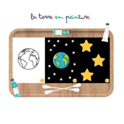 Activité : Atelier peinture sur la Terre