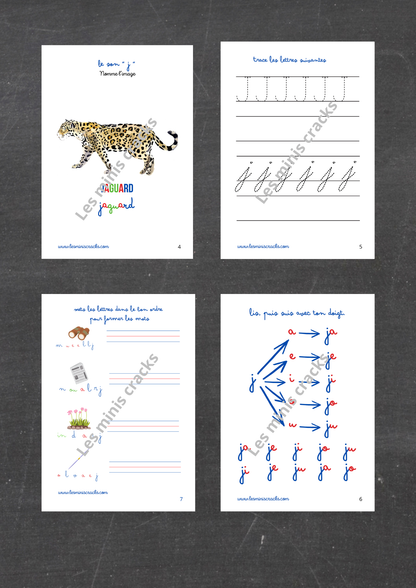 Pack " je lis et j'écris ": les consonnes