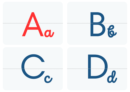 Alphabet letters frieze