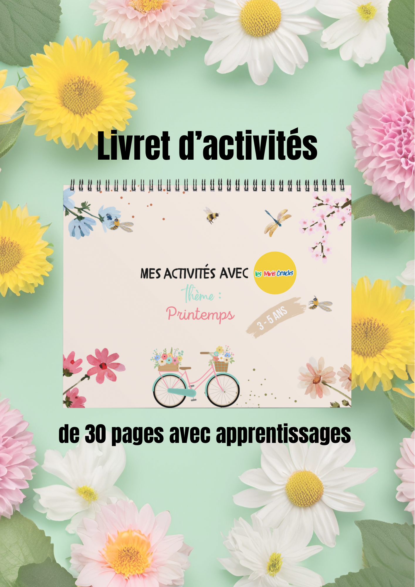Livret d’activités sur le printemps (3-6 ans)