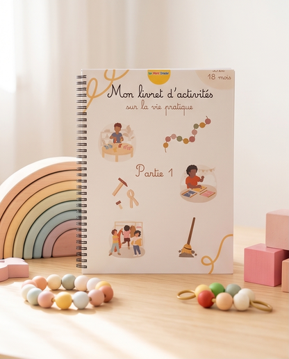 Livret d’activités Montessori – Vie pratique (18 mois à 3 ans) – Partie 1