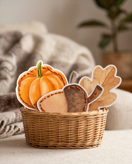 éléments de l'automne à laçer