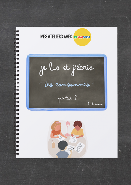 Pack " je lis et j'écris ": les consonnes
