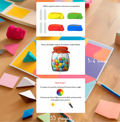 Livret : les formes et couleurs