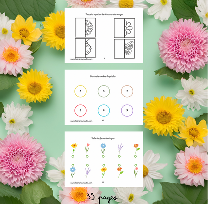 Spring Booklet - Ages 3 to 6
