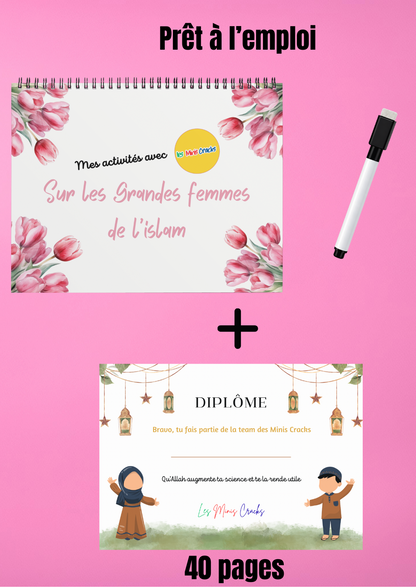 Livret d’activités : “à la découverte des Grandes femmes de l'islam”(dès 5 ans)