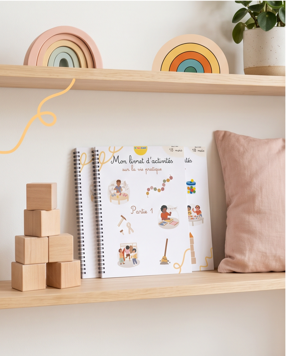 Pack Montessori - Vie pratique 18 mois/3 ans