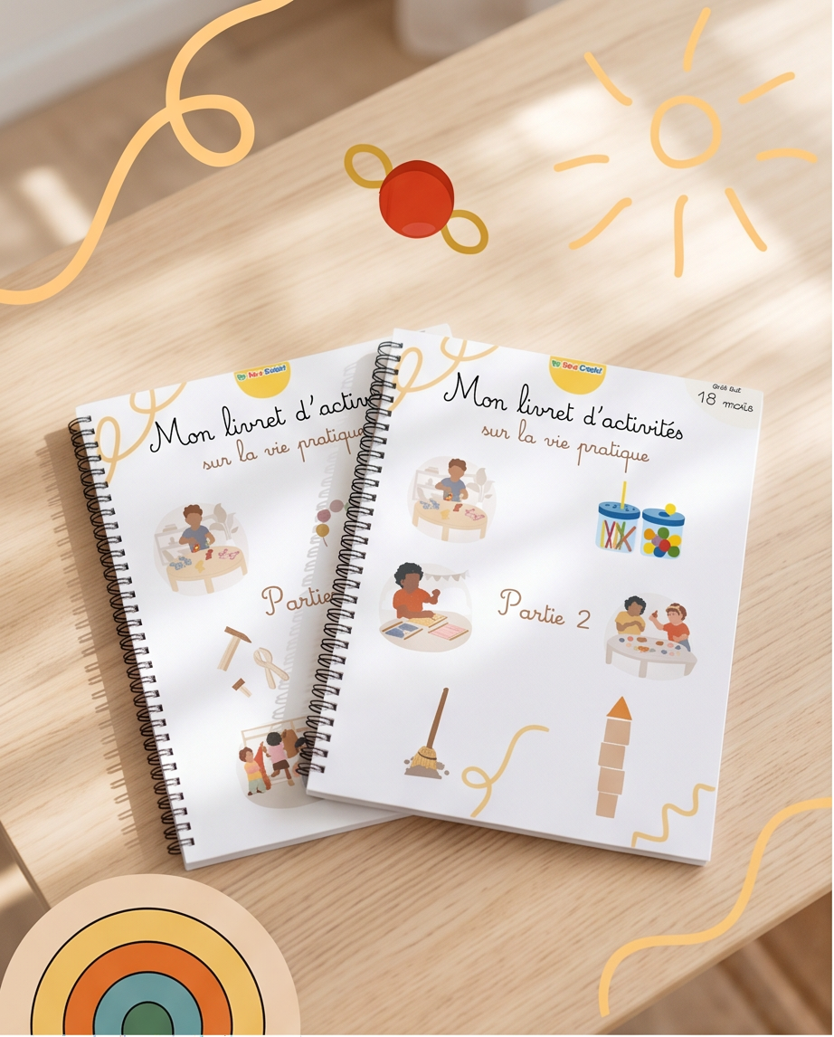 Pack Montessori - Vie pratique 18 mois/3 ans