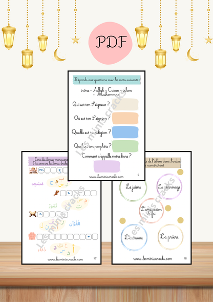 Livret d’activités sur le ramadan (6-8 ans)