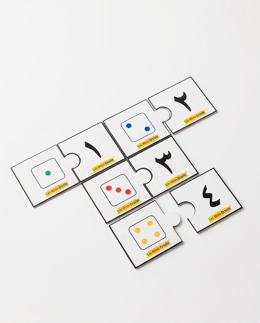 Activité : puzzle des chiffres arabe