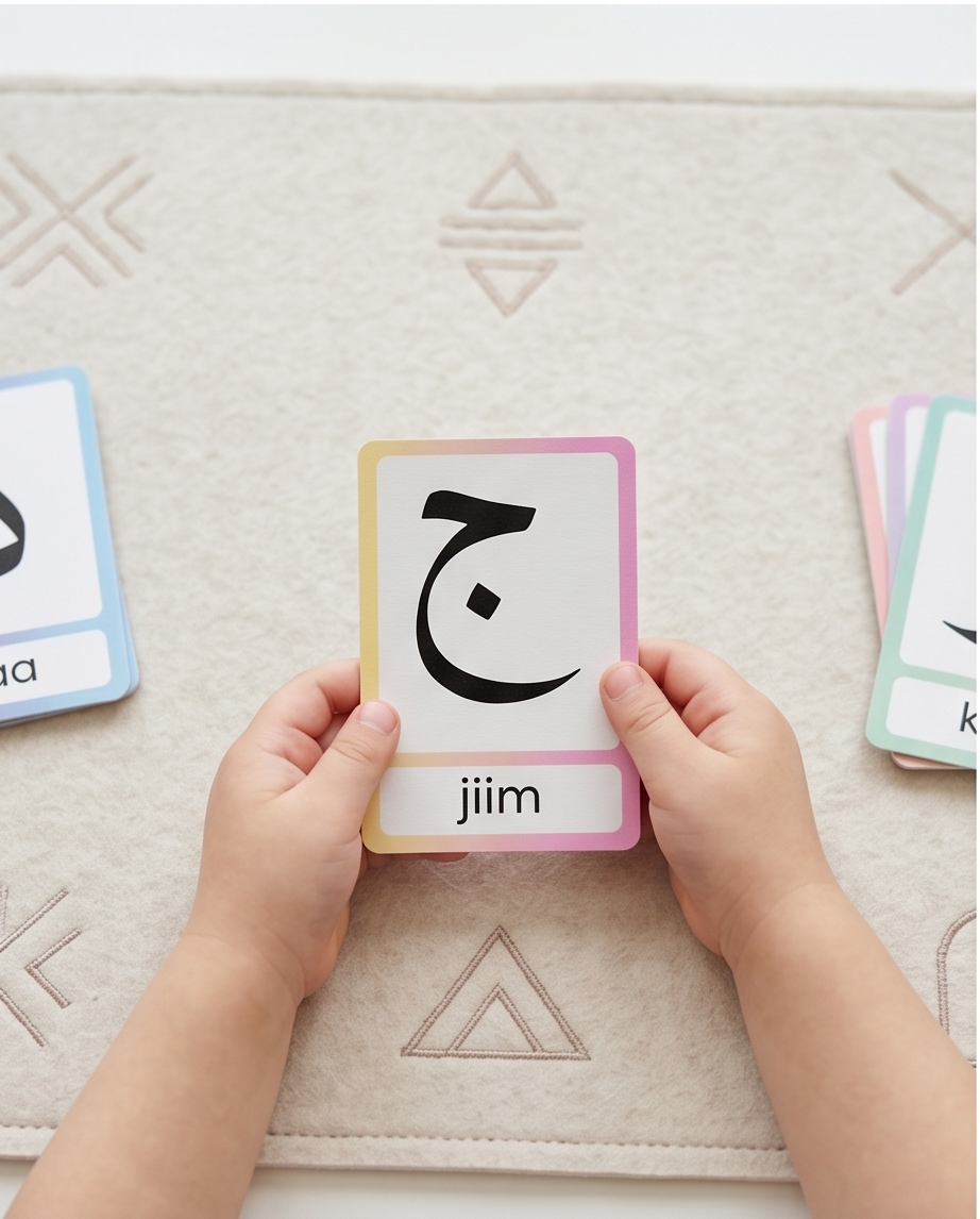 cartes alphabet arabe