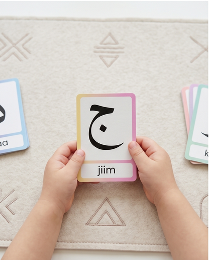 cartes alphabet arabe