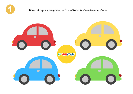 Colorful cars