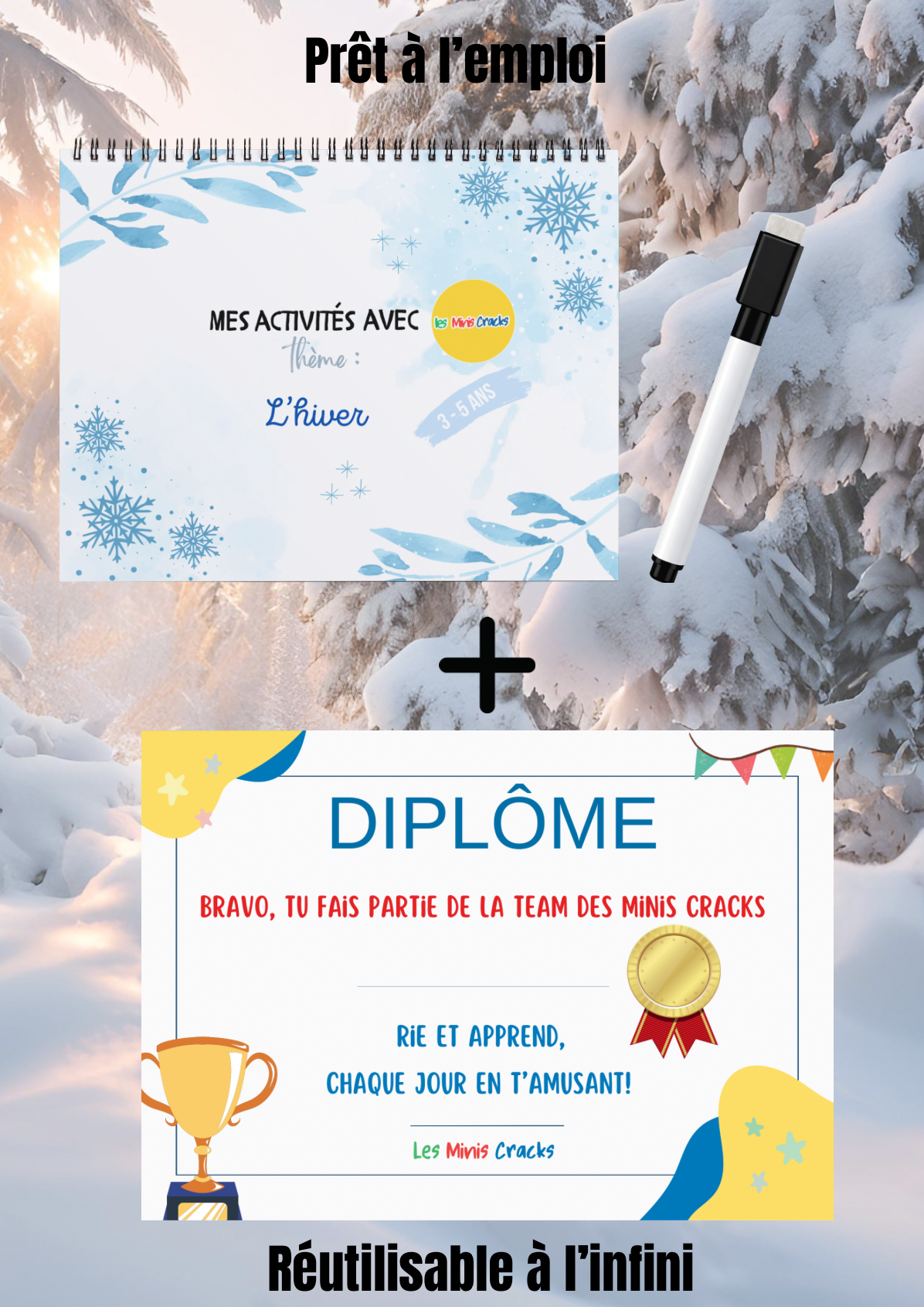 Livret d’activités sur l'hiver (3-6 ans)