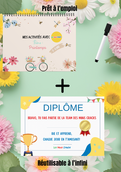 Livret d’activités sur le printemps (3-6 ans)