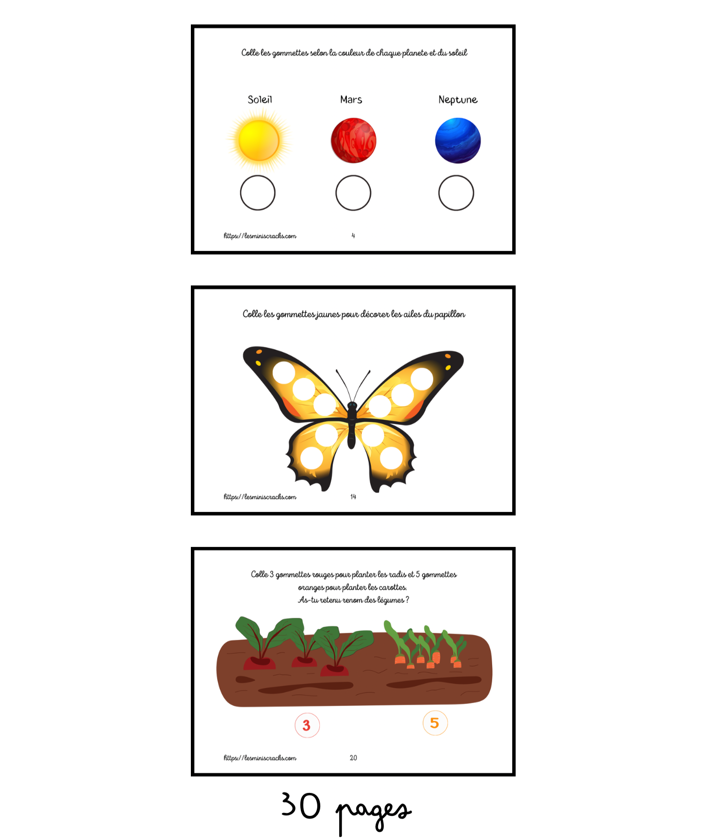 Booklet: Discover part of what Allah has created - from 2 years old