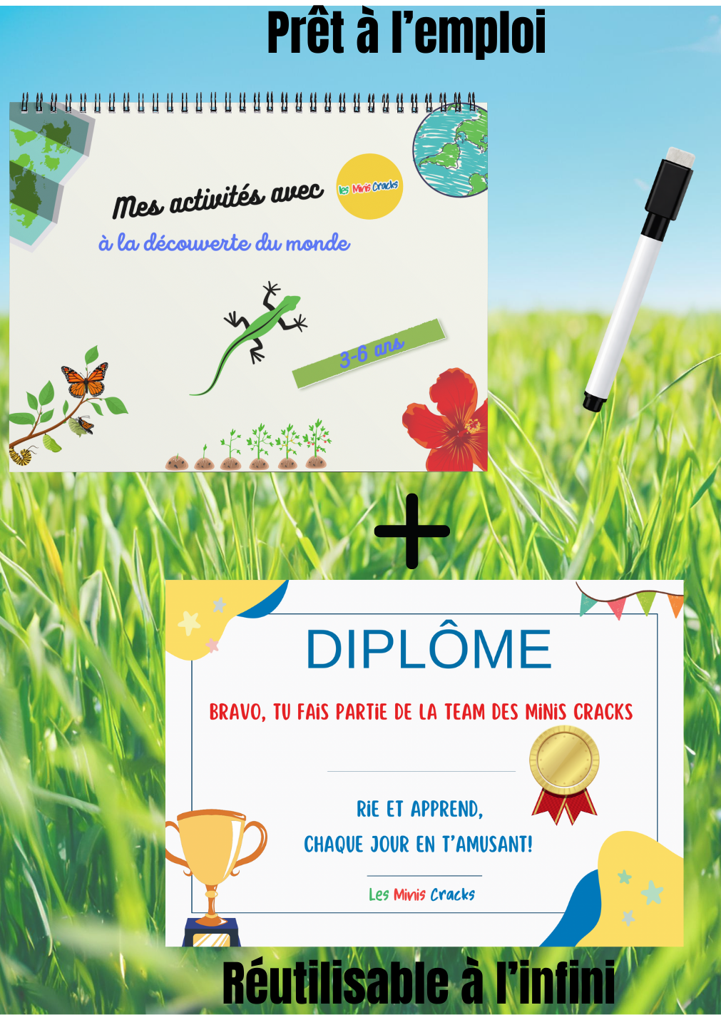 Livret d’activités: “à  la découverte du monde” (3-6 ans)