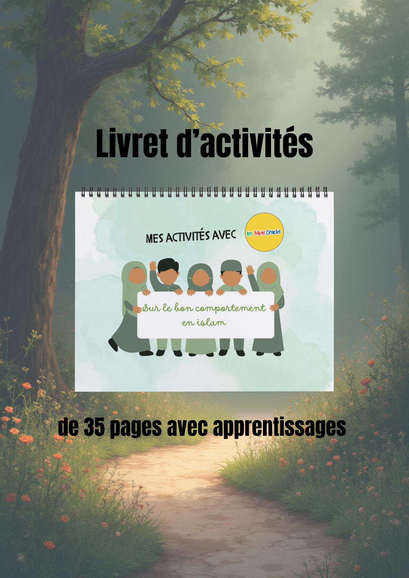 Livret d’activités islamiques – Le bon comportement en islam (3–6 ans)