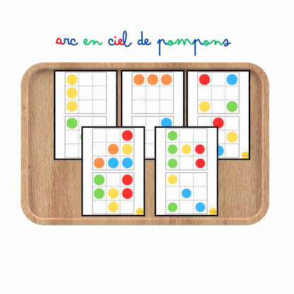 Activité : Atelier arc en ciel de pompons