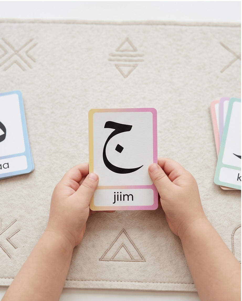 cartes alphabet arabe livret éducatif Montessori enfant - Les minis cracks