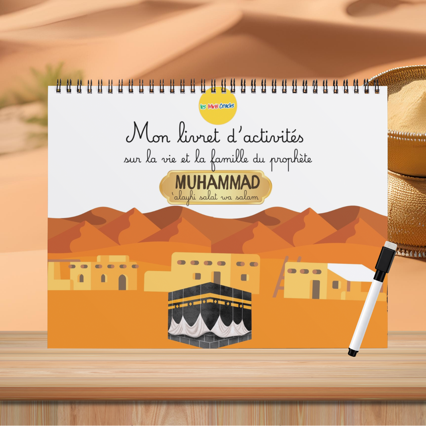 livret activités islam enfant 3-6 ans biographie prophète Muhammad Kaaba effaçable