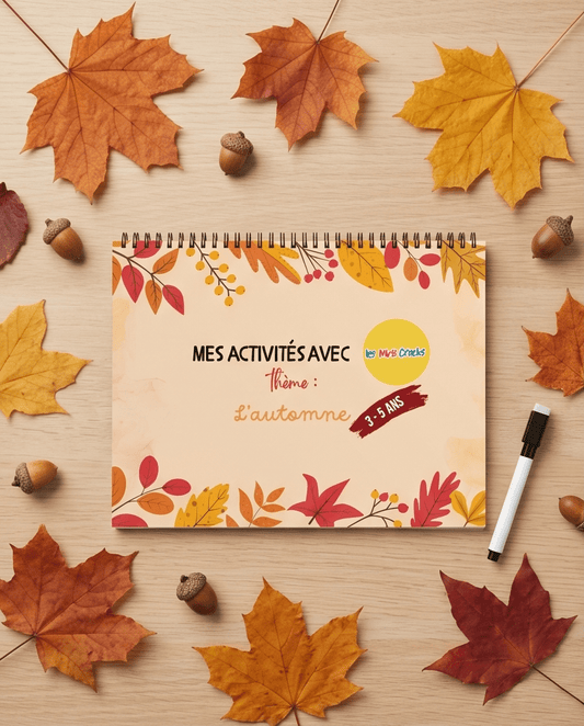 Livret : l'automne (3-6 ans) livret éducatif Montessori enfant - Les minis cracks